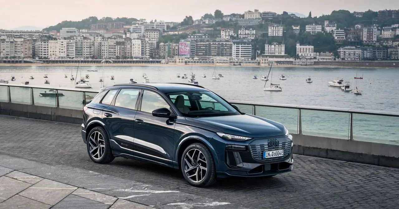 رنگ پلاسما بلو در آئودی Q6 e-tron با ظاهری مدرن و لوکس