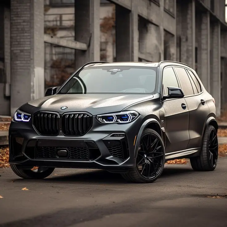 کابین داخلی BMW X5 با داشبورد مدرن و سیستم iDrive