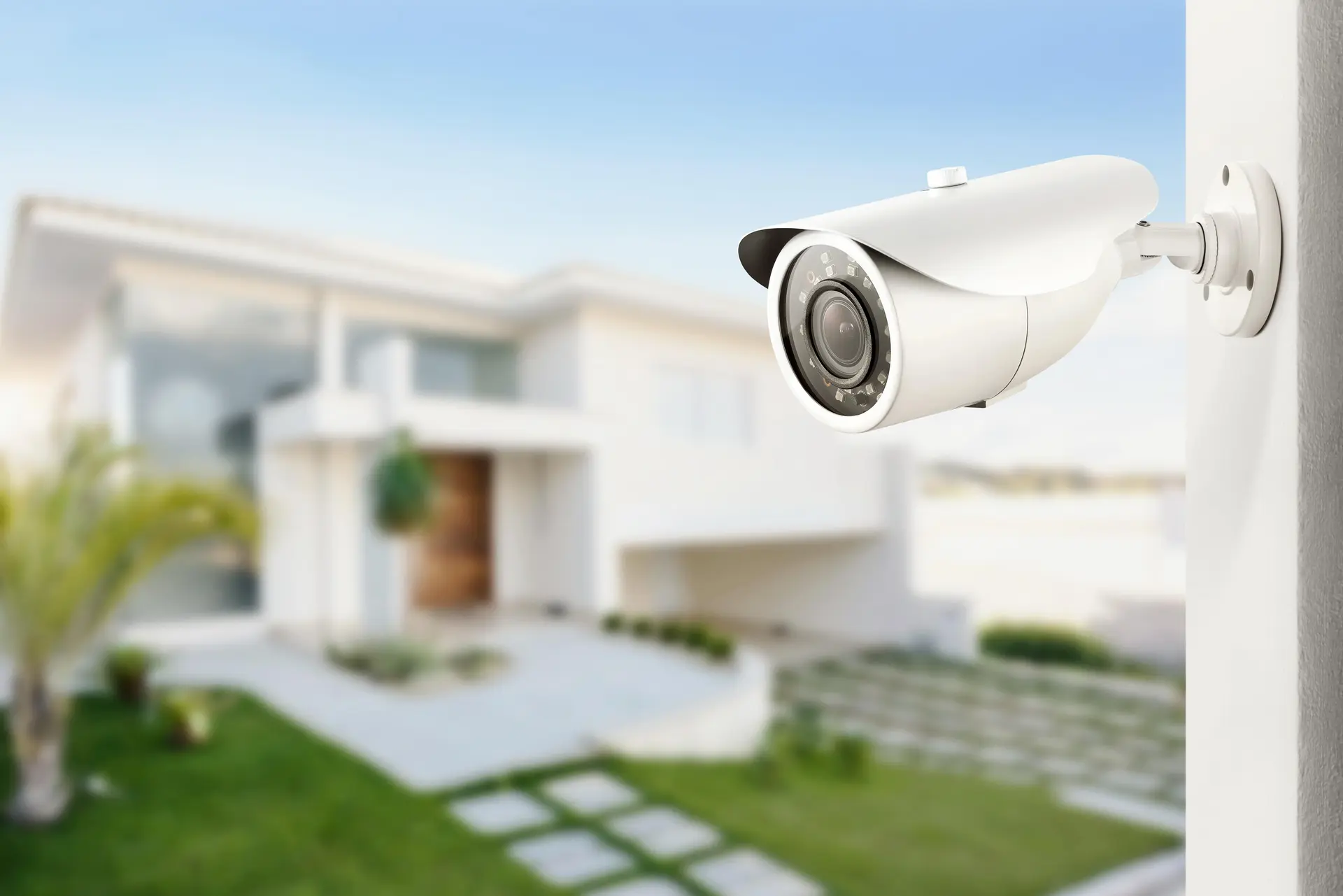 نمونهای از دوربین مداربسته هوشمند با نمایشگر دیجیتال و امکانات کنترل از راه دور