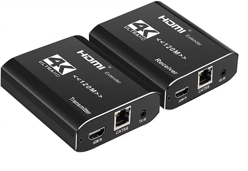 نمونهای از اکستندرهای HDMI فعال با کابلهای مختلف