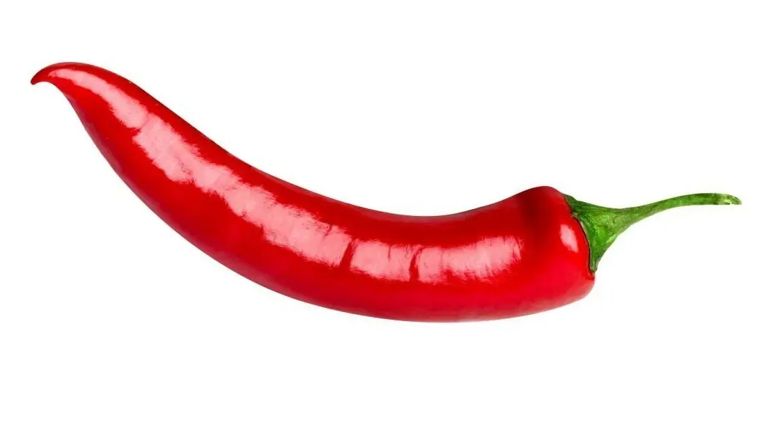 فلفل ساب خشک شده در ظرف چوبی