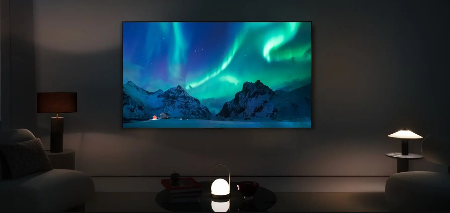 نمونه‌ای از تلویزیون OLED با طراحی نازک و مدرن