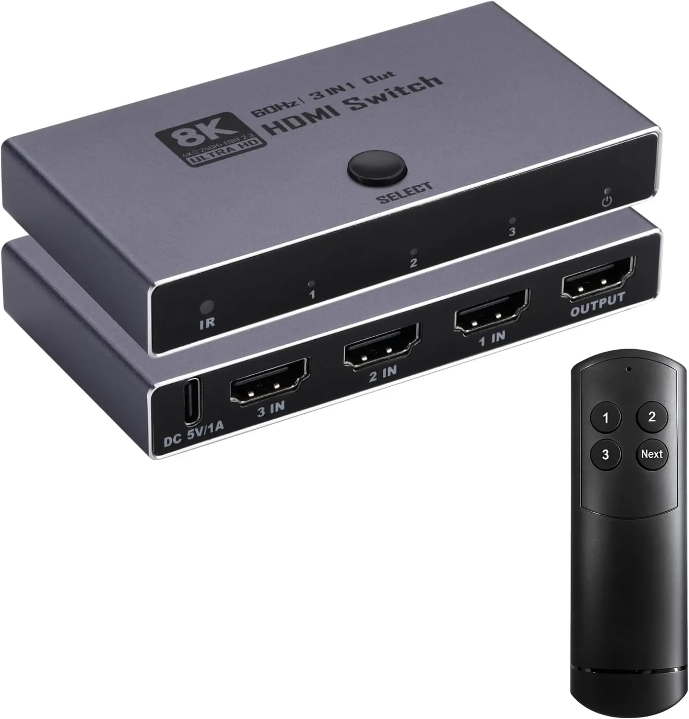 سوئیچ HDMI با پورت‌های متعدد برای اتصال دستگاه‌های مختلف در محیط‌های تجاری