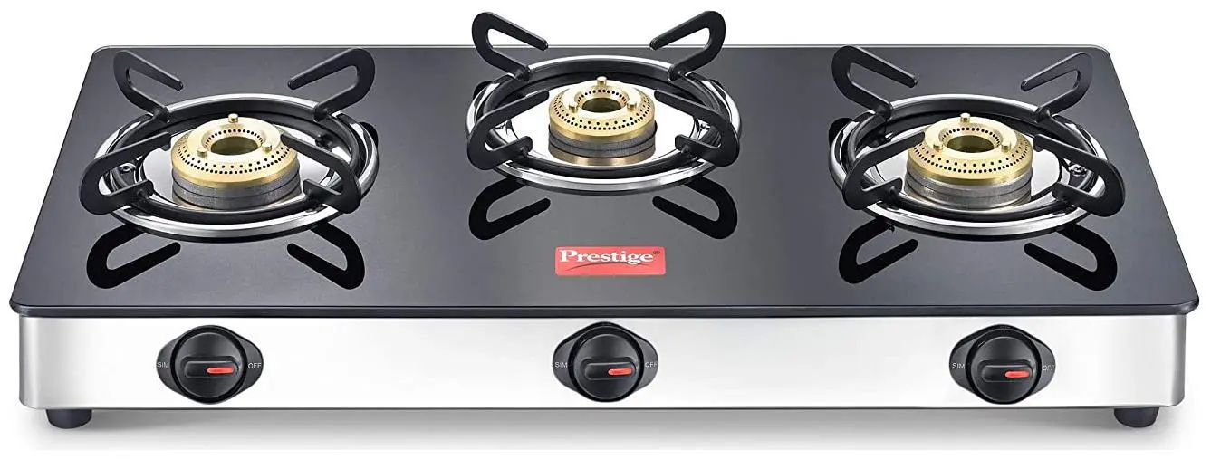 نمونه‌ای از گاز صفحه‌ای با طراحی مدرن و شیشه سرامیکی