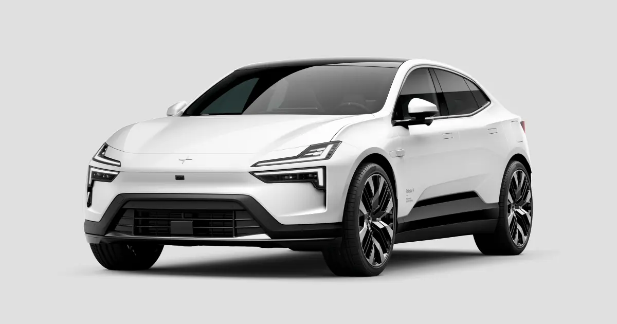 پولستار ۴ با طراحی عقب مدرن و چراغهای LED