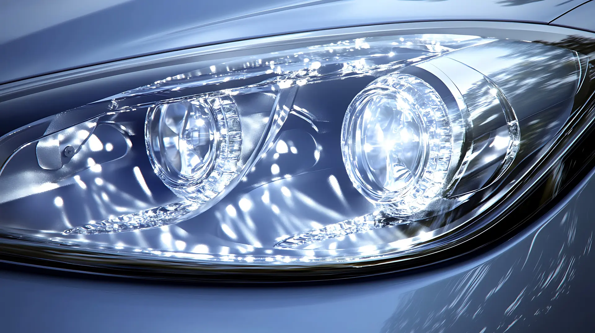 لامپ‌های LED هدلایت خودرو با نور سفید و روشن