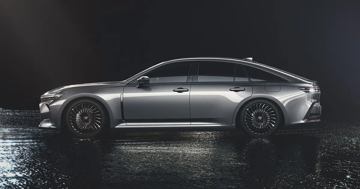 نسل جدید Toyota Crown با طراحی مدرن و موتور هیبریدی