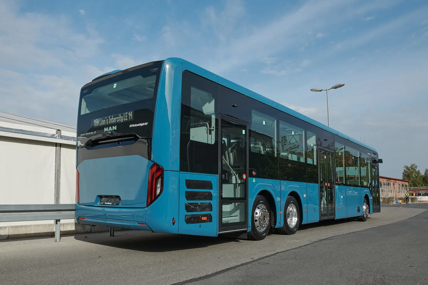 پنل کنترل الکترونیکی و داشبورد اتوبوس MAN Lion’s Intercity