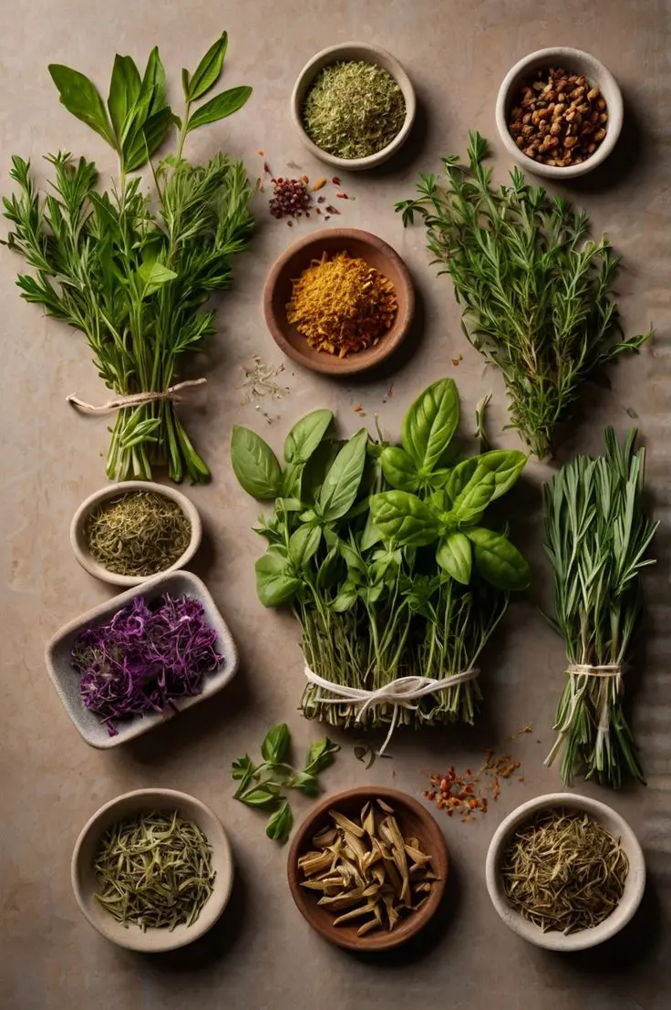 سبزی قورمه در حال استفاده در آشپزی سنتی