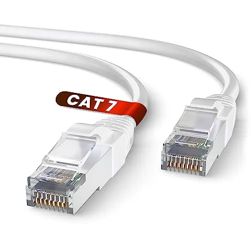 نمونه‌ای از کابل شبکه Cat7 با شیلد جزئی که برای محیط‌های اداری مناسب است