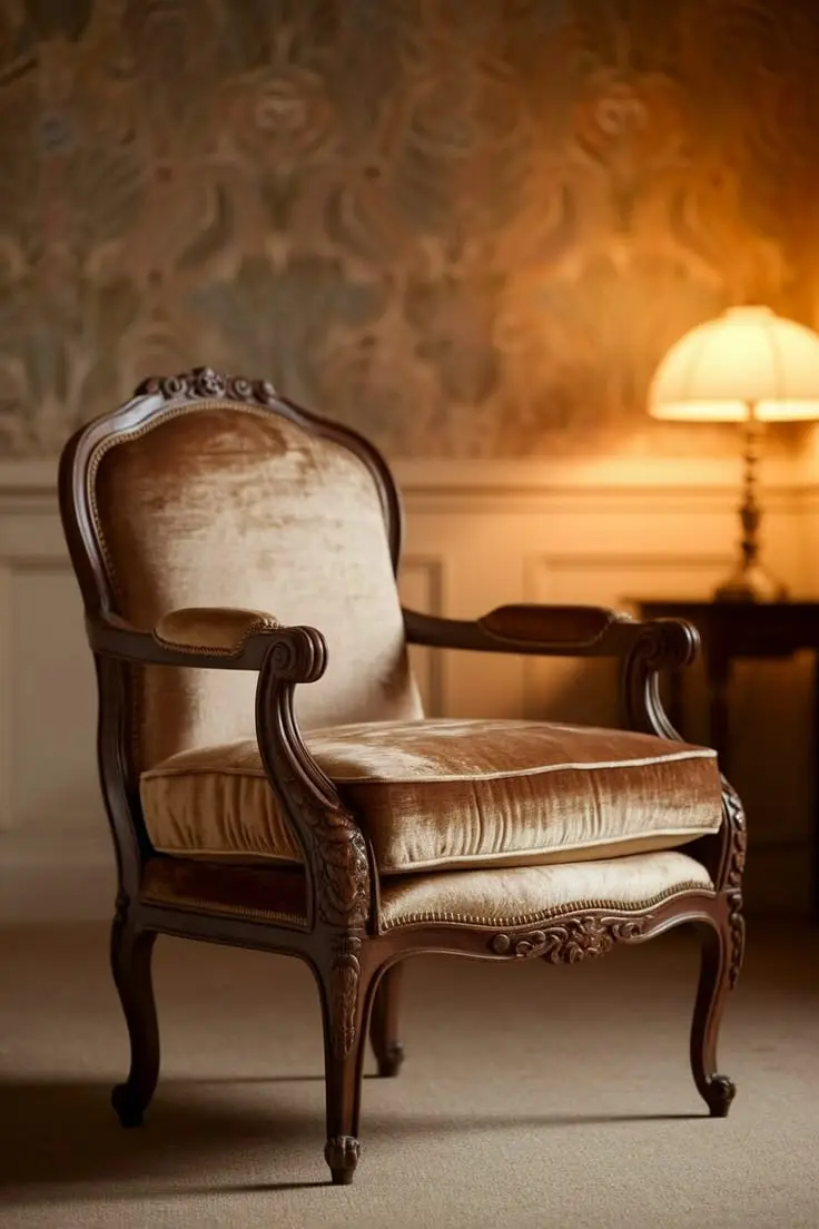 جزئیات ساختاری یک مبل کلاسیک با چوب بلوط و اتصالات محکم
