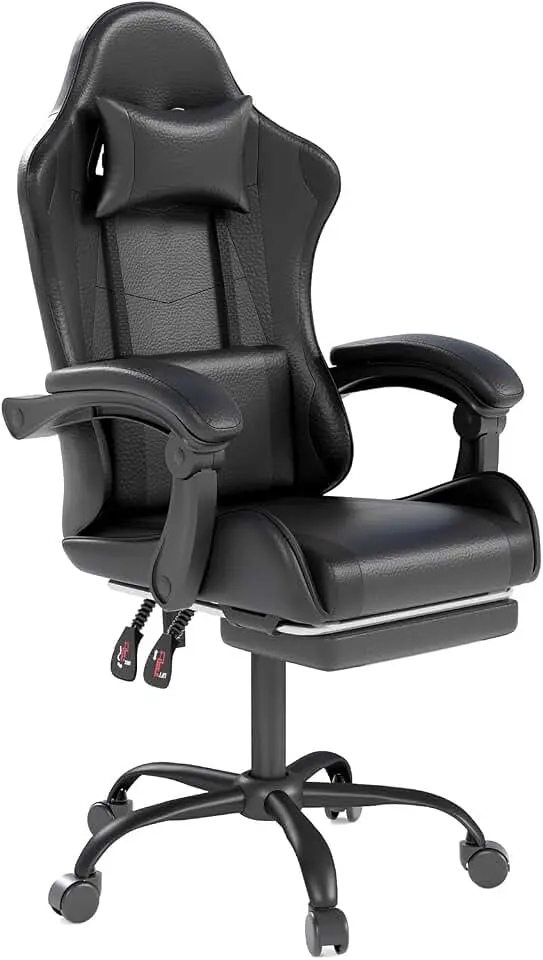 صندلی گیمینگ با طراحی ارگونومیک و مکانیزم تک‌تکیه
