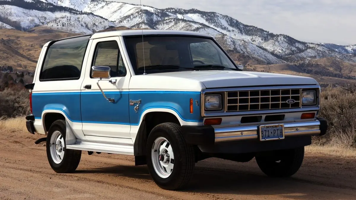 موتورهای مختلف ارائه شده برای Ford Bronco II
