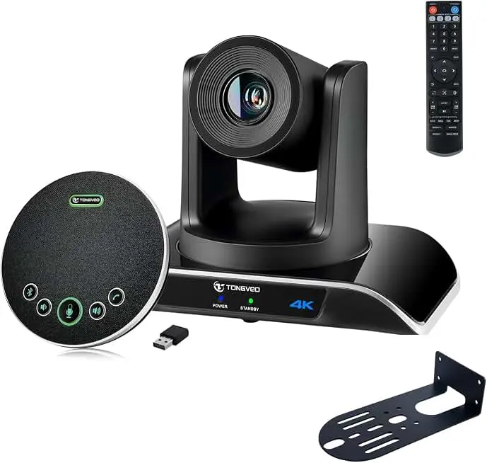 دوربین PTZ با قابلیت زوم و کنترل از راه دور برای سالن‌های کنفرانس بزرگ