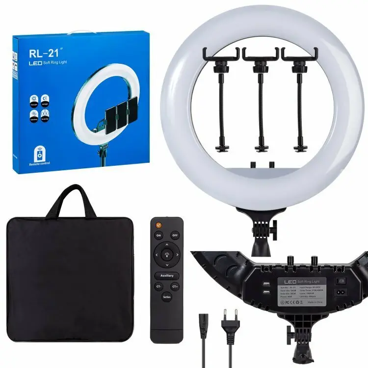 رینگ لایت کوچک با طراحی مدرن و سازگاری با چراغهای LED خودرو