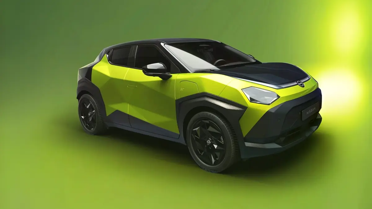 طراحی خارجی Nissan Juke با خطوط منحنی و چراغ‌های LED