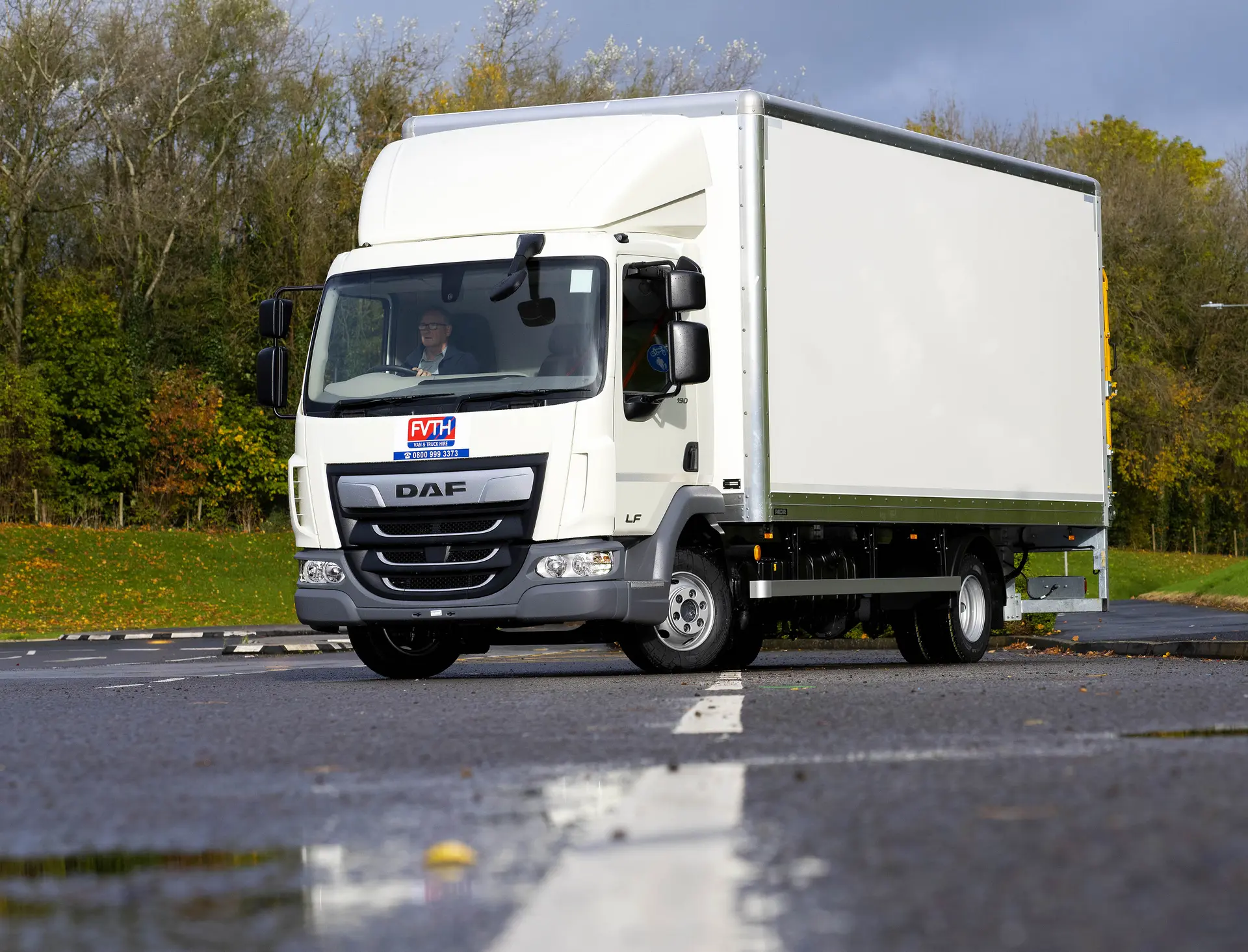 کامیون شهری DAF LF با سیستم انتقال قدرت جدید PACCAR