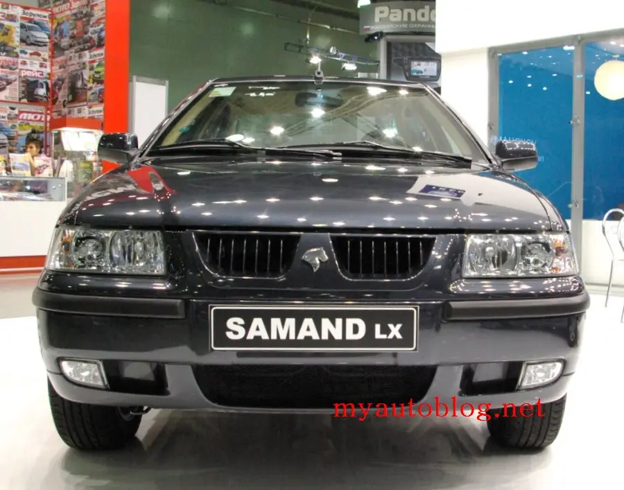 سمند LX با طراحی جدید و چراغهای LED در جلوی خودرو