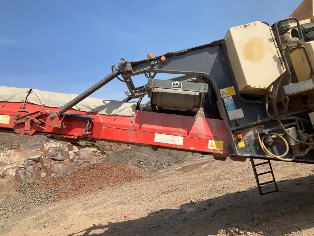 جزئیات سیستم هیدرولیک و کنترل سنگ‌شکن سیار Sandvik QJ341