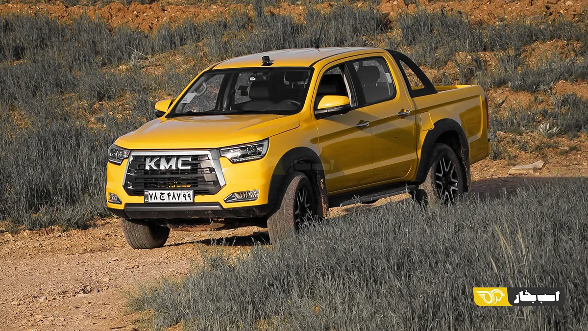 سیستم تعلیق و ارتفاع قابل تنظیم KMC T8 در مسیرهای آفرود