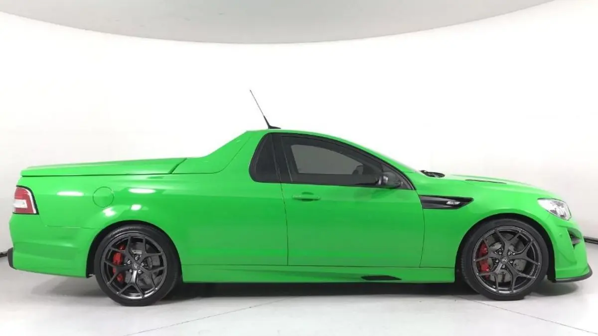 نمونه‌ای از Holden Ute در یک حراجی خودروهای کلاسیک که نشان‌دهنده ارزش تاریخی آن است
