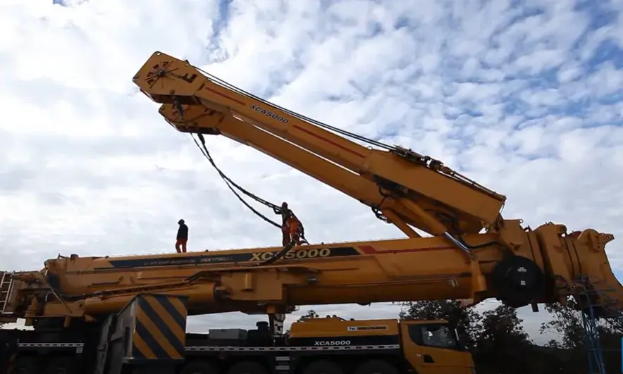 بررسی XCMG XCA5000؛ مشخصات فنی و ظرفیت بالابری