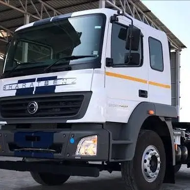 موتور دیزلی کشنده BharatBenz 5528T با طراحی مدرن و سیستم سوخت‌رسانی پیشرفته