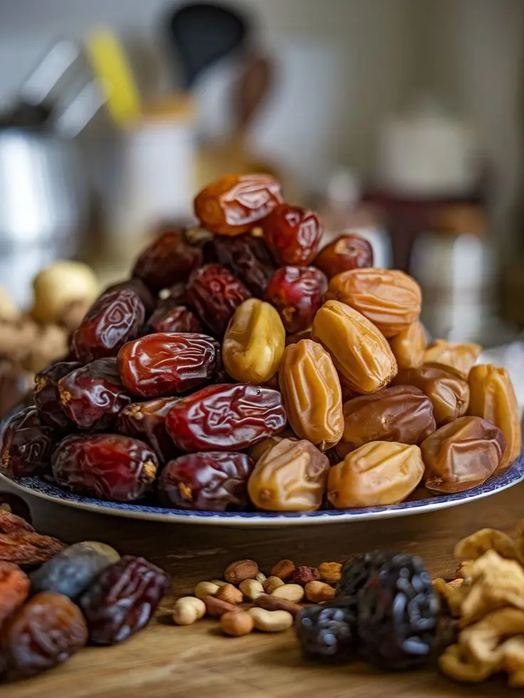 خرماهای پیارم در فصل برداشت
