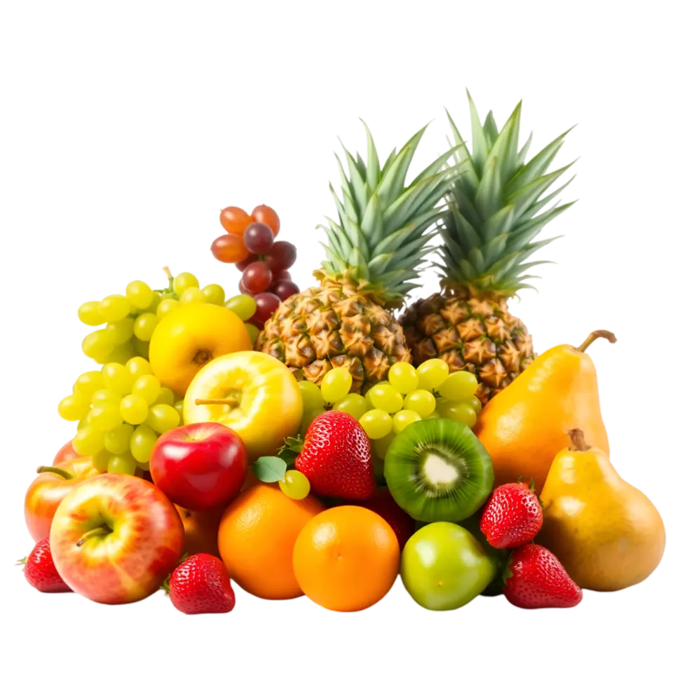 میوه‌های تازه و رنگارنگ فصل پاییز