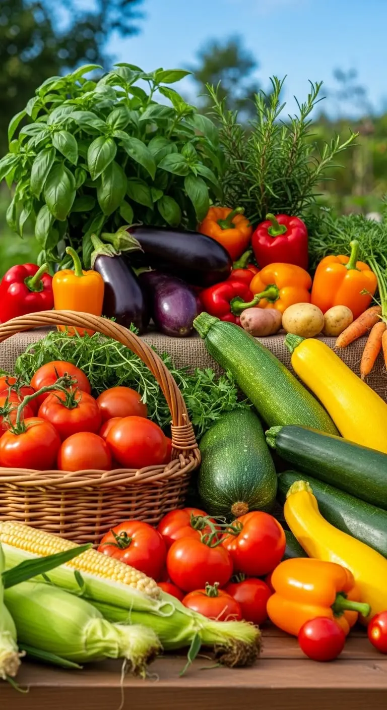 سبزی‌های تازه و مناسب برای دلمه