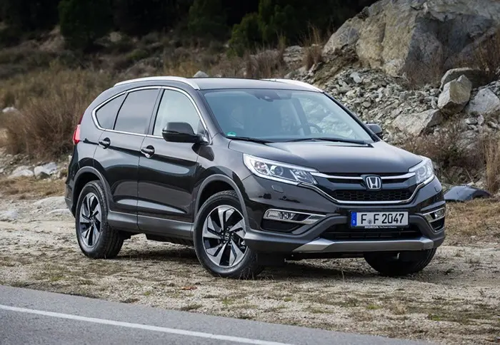هوندا CR-V در حال حرکت با طراحی هوایودینامیکی و چراغهای LED پیشرفته