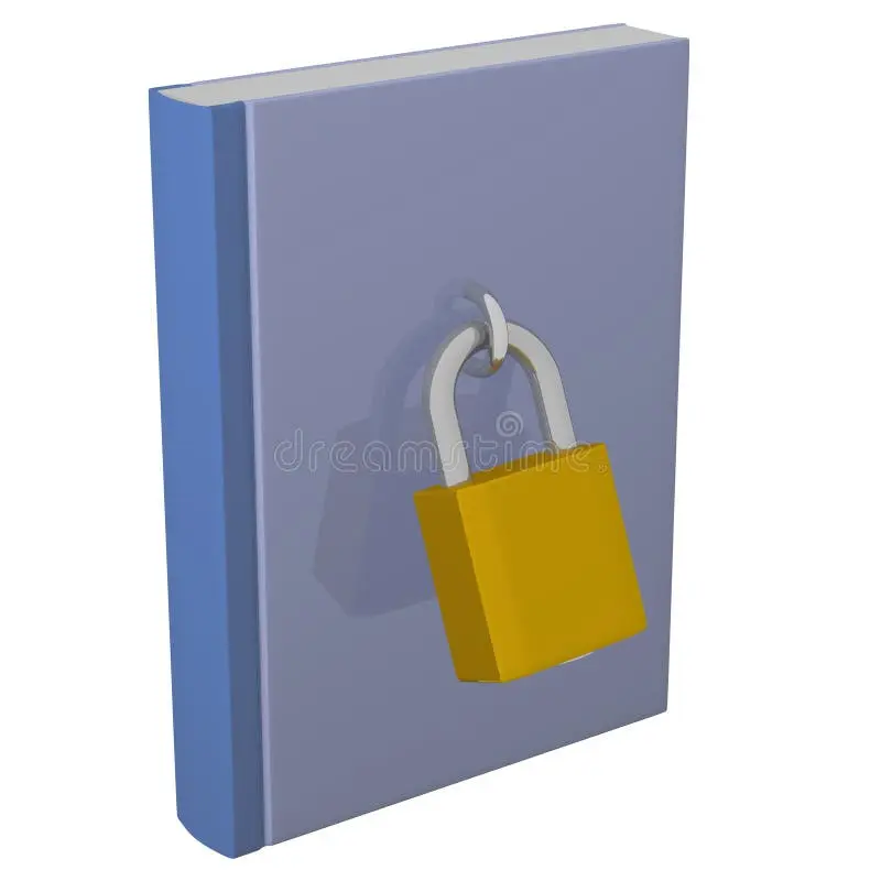 قفل کتابی با طراحی مدرن و زنجیر کوتاه برای کتابخانه‌های کوچک