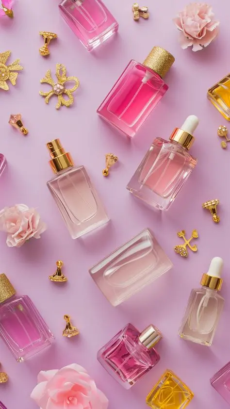 بوتیل عطر مردانه با طراحی مدرن و برچسب برند