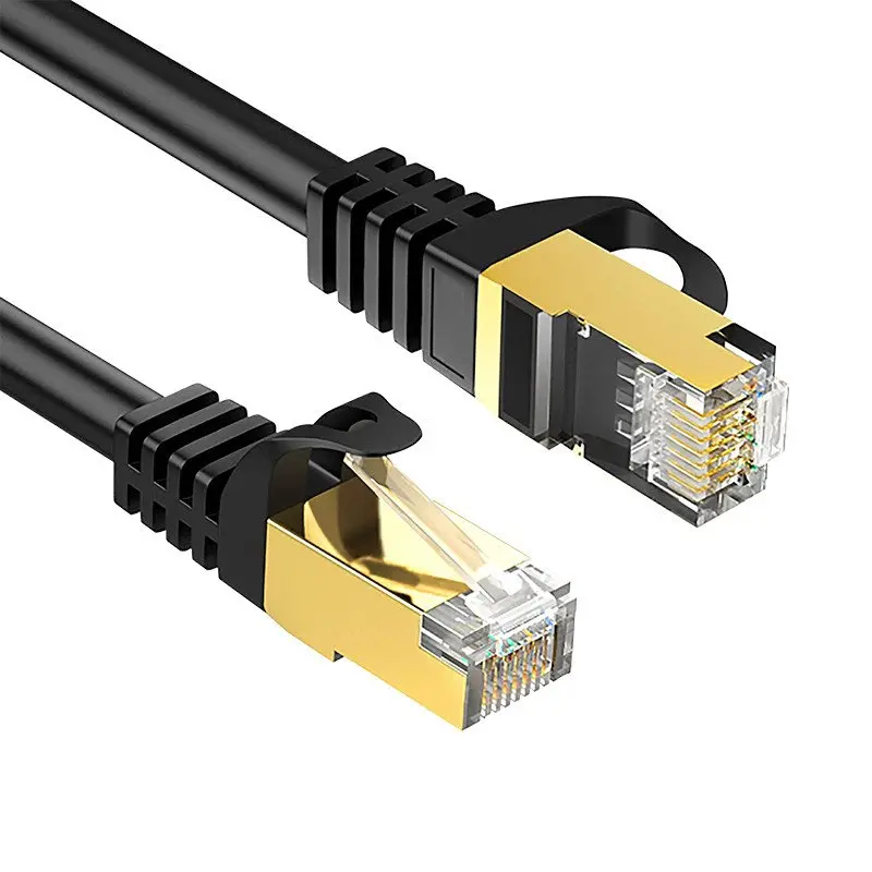 نمونه کابل شبکه Cat7 به عنوان یکی از استانداردهای پیش از Cat8