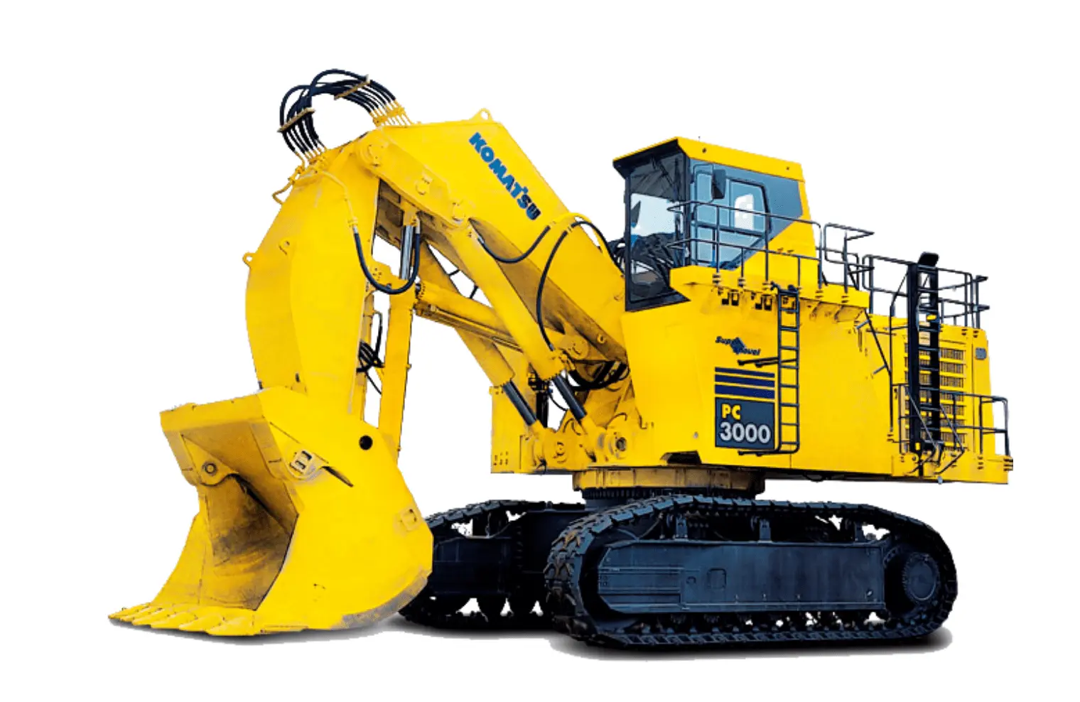 بررسی Komatsu PC3000 (کوماتسو PC3000)؛ مشخصات فنی بیل سنگین