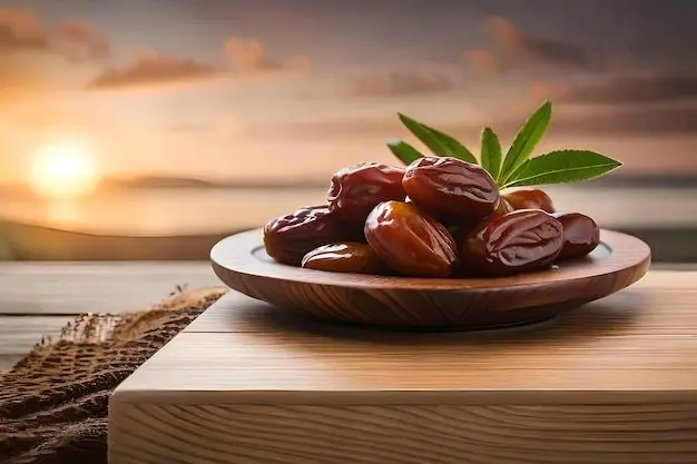 خرما کبکاب با آجیل و پودرهای مختلف در ظرف بستهبندی شده