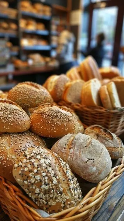 سبد نان بامبو با طراحی طبیعی و لایه‌های قابل تنظیم برای استفاده خانگی