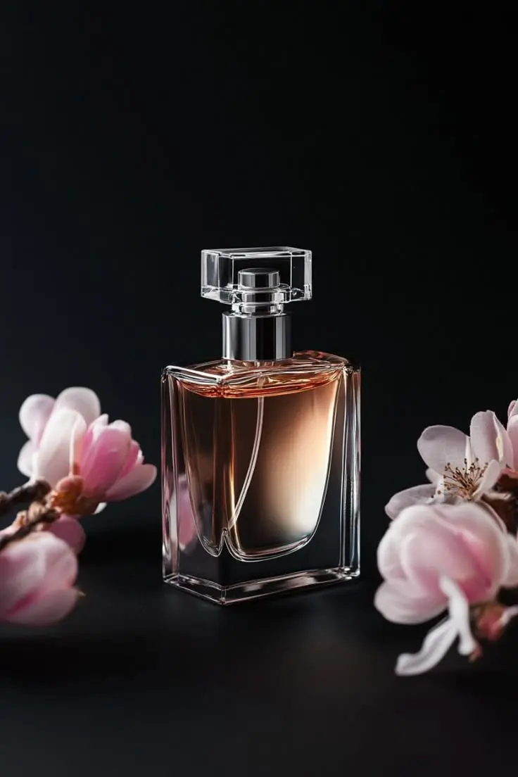 مردی در حال انتخاب عطر گرم در یک فروشگاه عطر