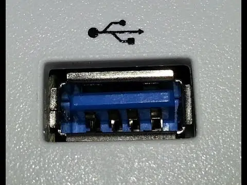 نمونه‌ای از پریزهای USB مختلف با توجه به شکل و کاربرد آن‌ها
