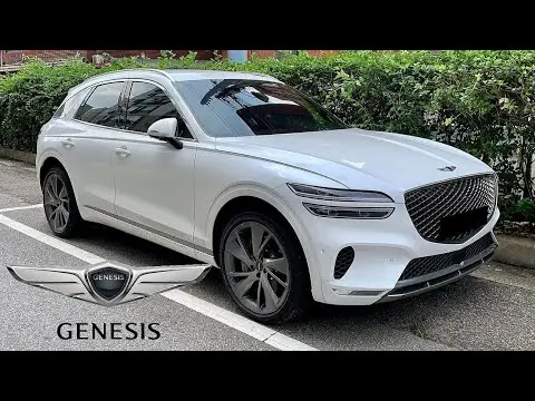 داشبورد و کنسول مرکزی خودرو جنسیس GV70 با نمایشگر بزرگ