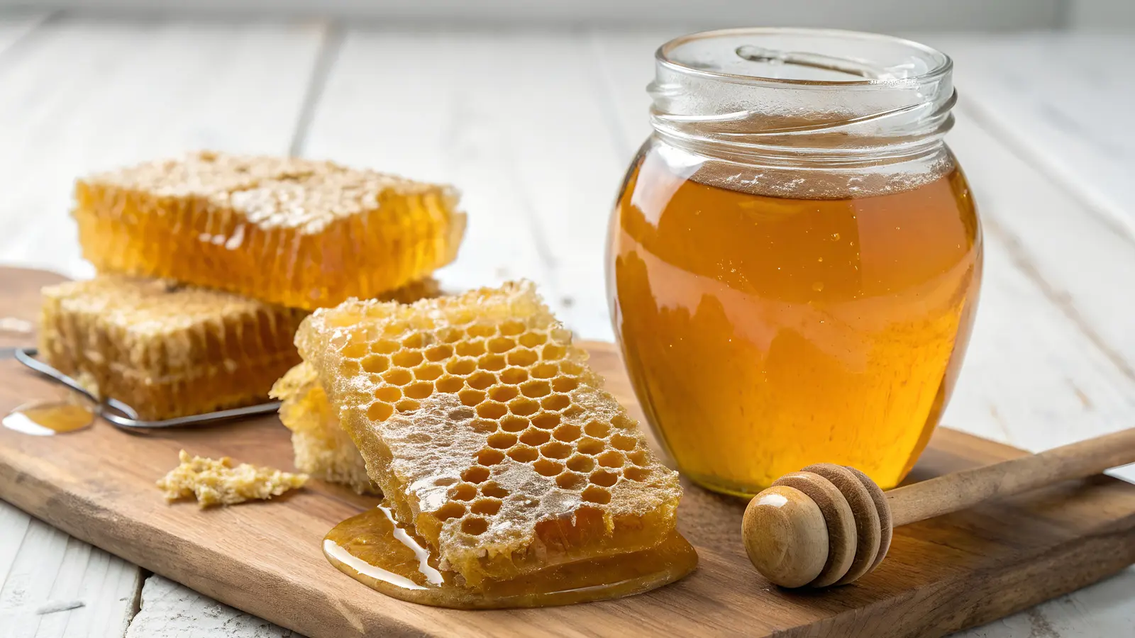 عسل کوهی در ظروف کوچک و طبیعی
