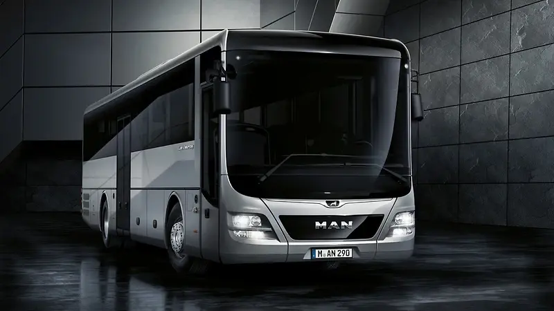 سیستم تهویه و روشنایی سقف اتوبوس MAN Lion’s Intercity