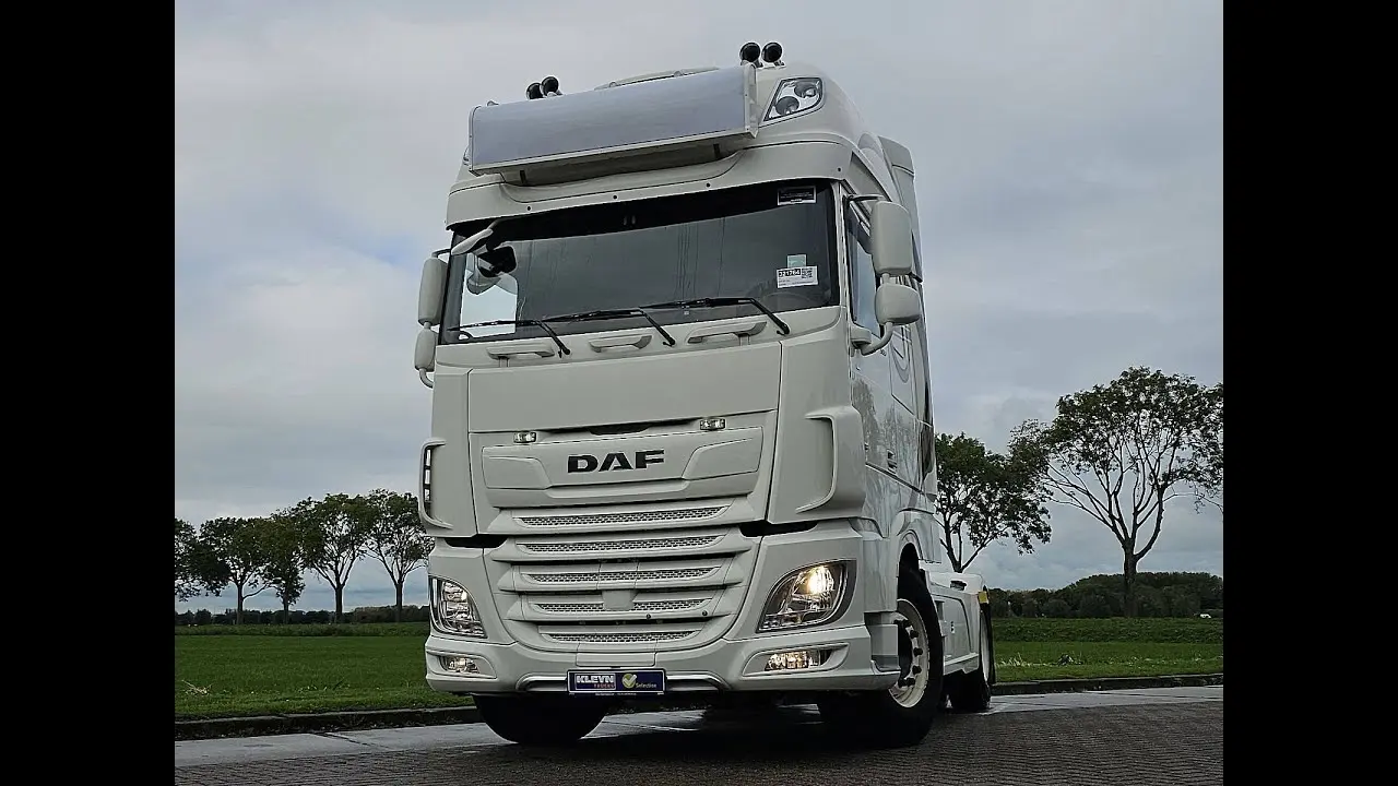 سیستم تعلیق هوایی و محورهای قدرتمند DAF XF 530 برای حمل بارهای سنگین