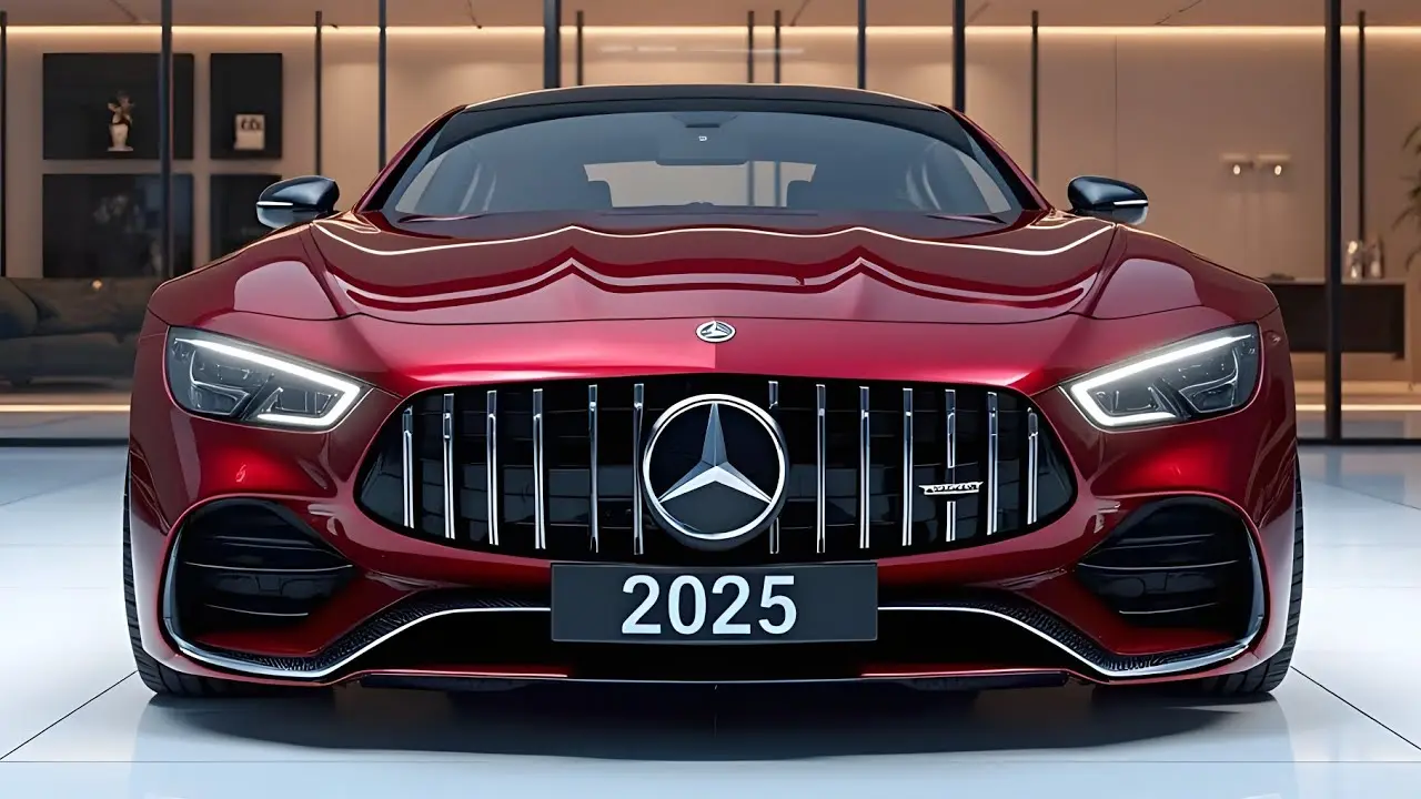 داخل کابین مرسدس AMG GT با طراحی اسپورت و تجهیزات پیشرفته