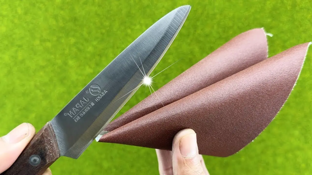 چاقو تیزکن دستی با طراحی ساده و قابل حمل برای استفاده در خانه