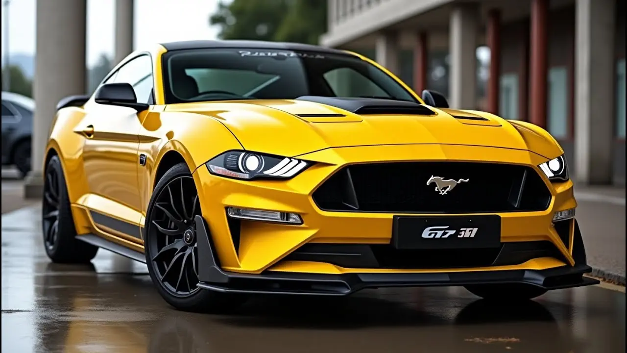 طراحی داخلی کابین Ford Mustang با تجهیزات مدرن