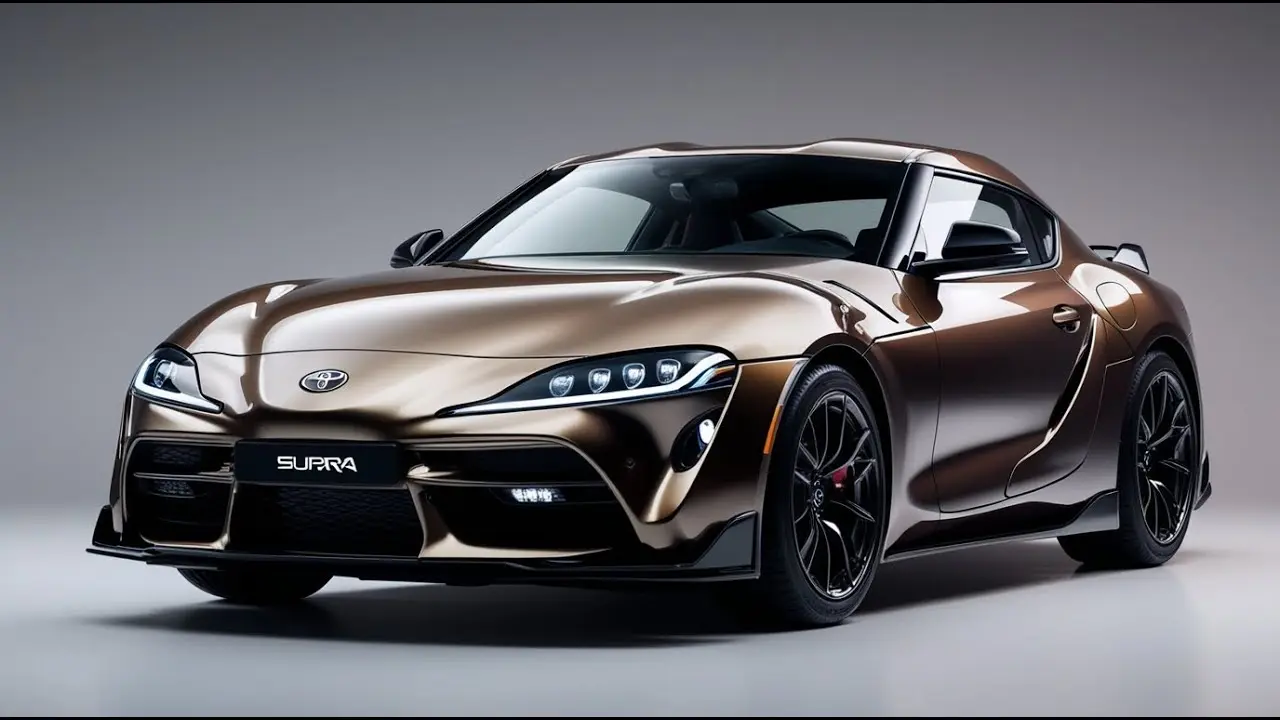 طراحی خارجی نسل چهارم Toyota Supra با خطوط تیز و هوای دینامیک