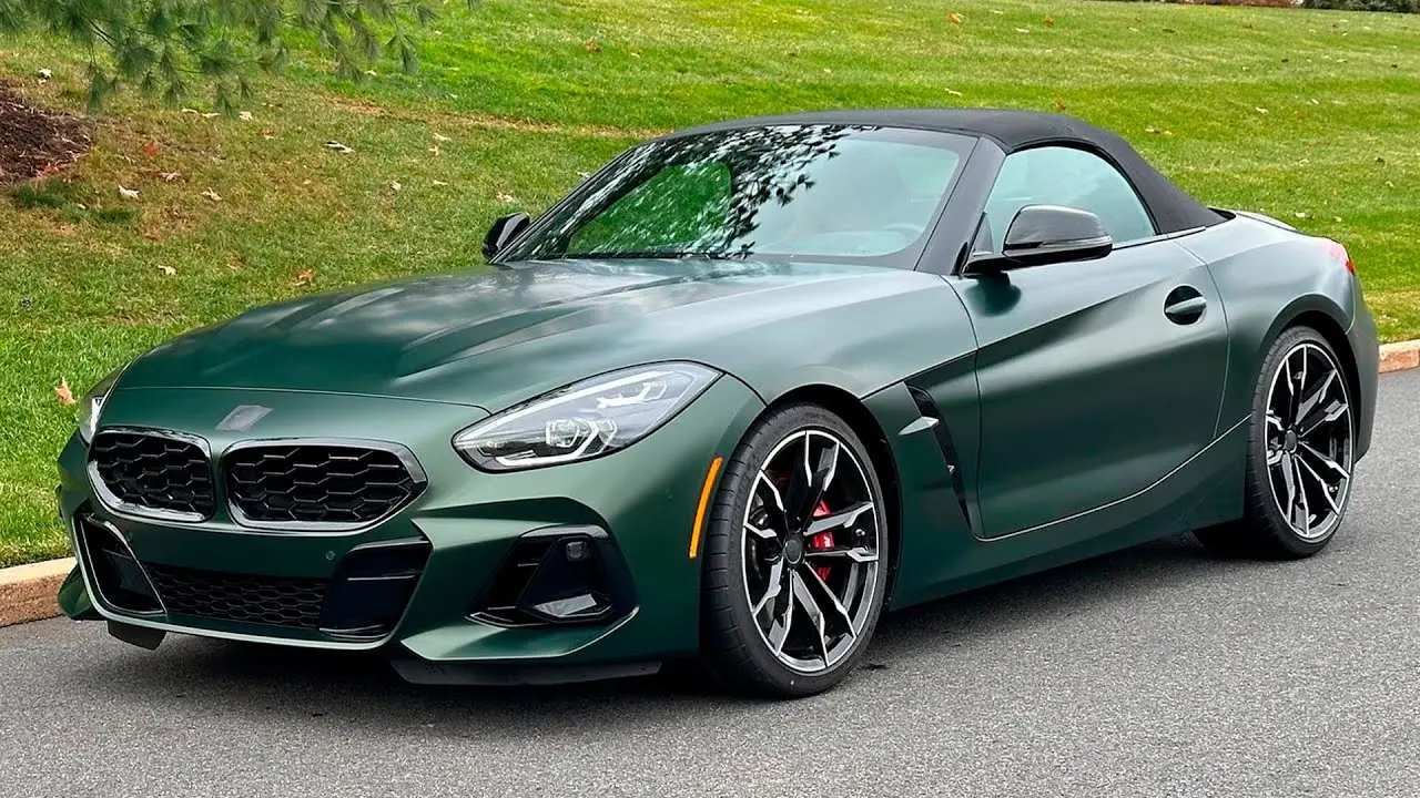 طراحی جلوچهره BMW Z4 با چراغهای LED و گریل بزرگ