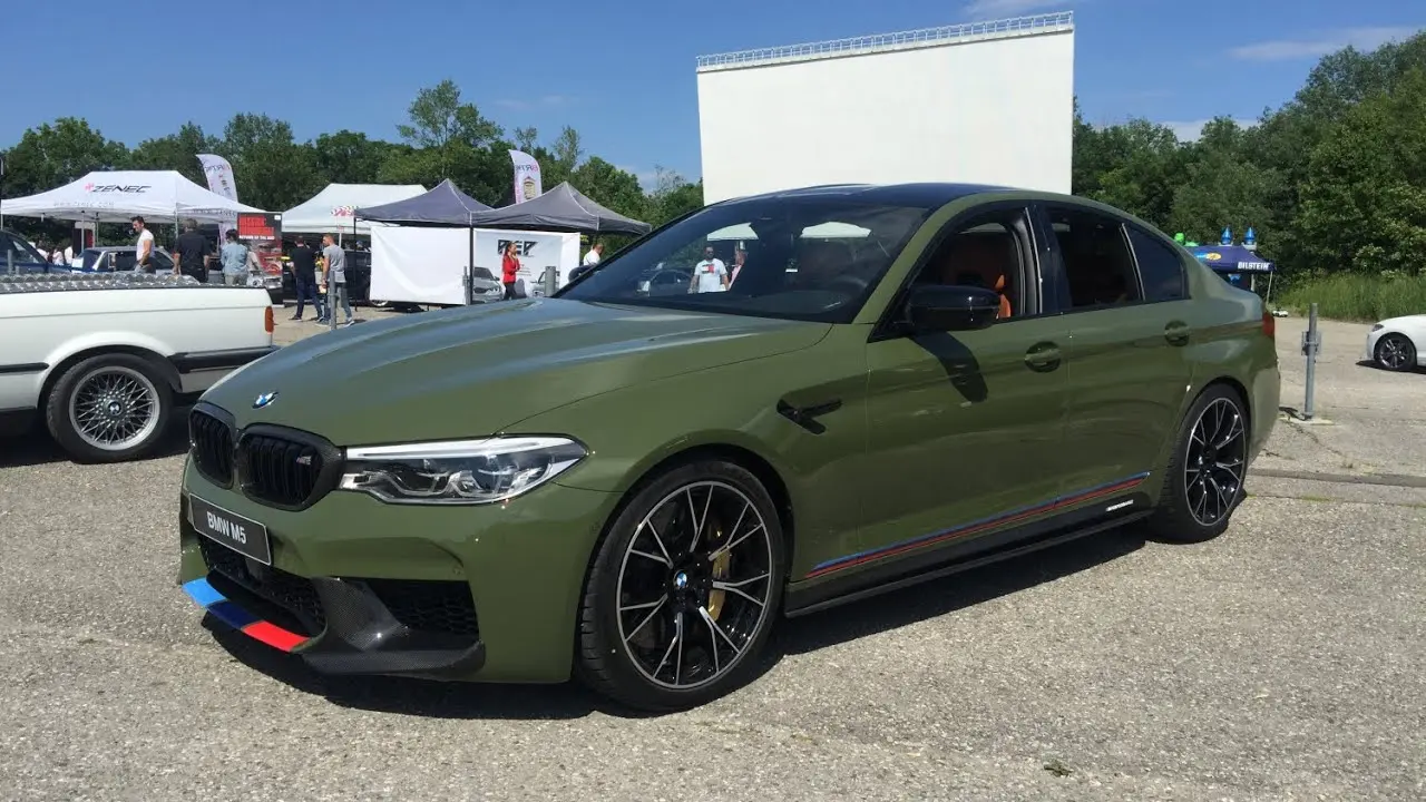موتور قدرتمند BMW M5 با طراحی پیشرفته و سیستم توربو دوتایی