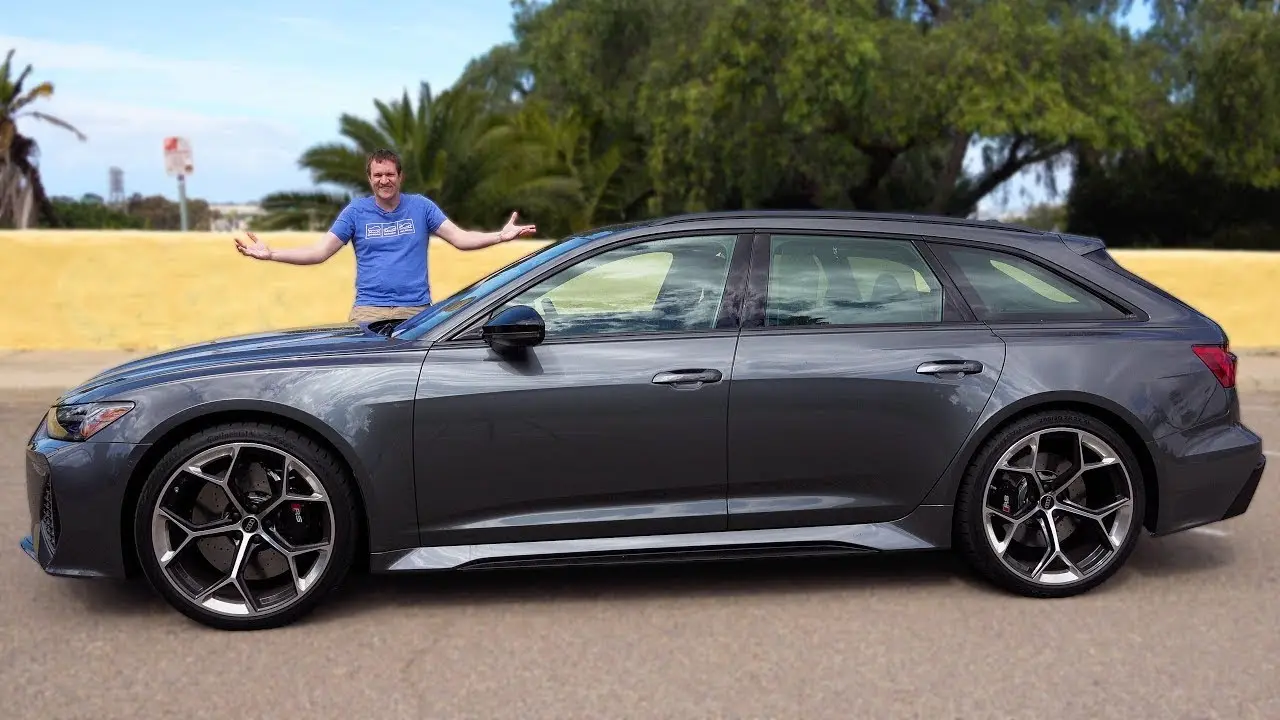 موتور V8 توربو شارژد آودی RS6 با سیستم پیشرانه quattro